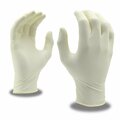 Cordova Cordova Silver, Latex Disposable Gloves, 4.5 mil Palm, Latex, Powdered, S, 12 PK, White 4020S